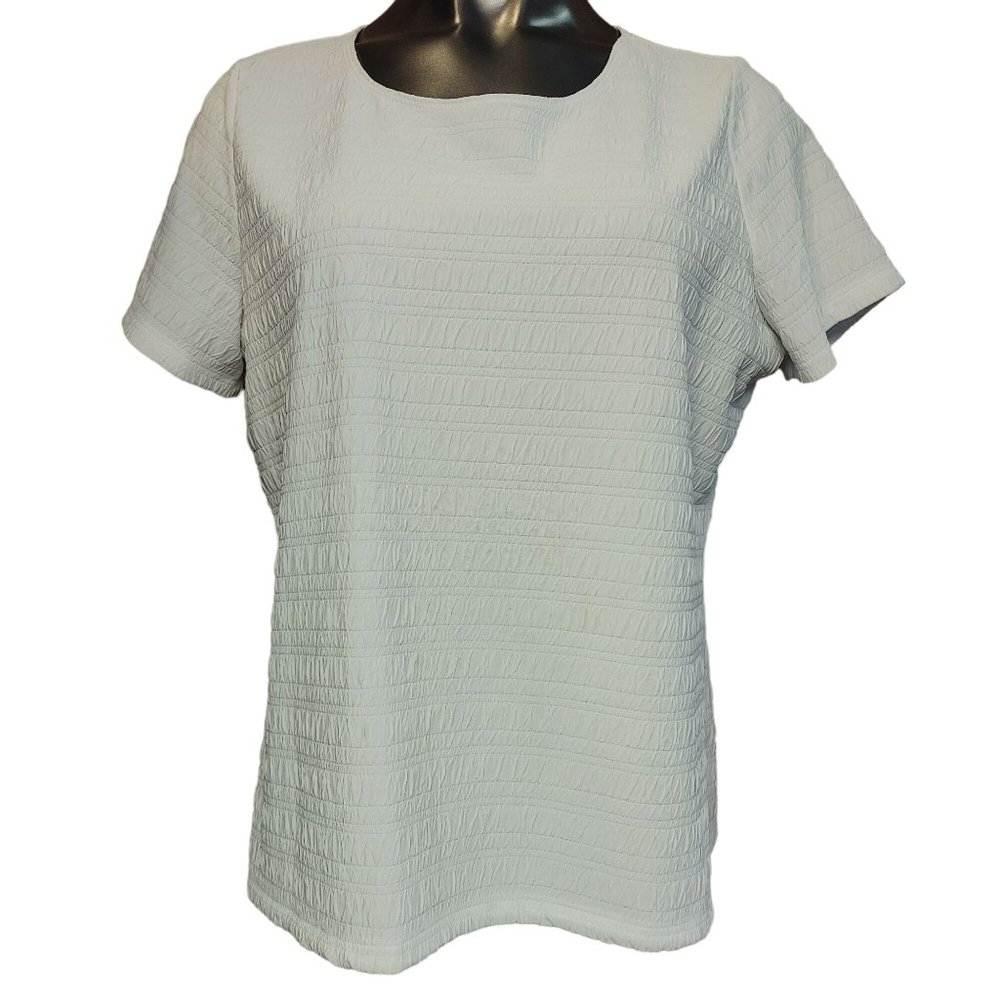 East 5th Essentials Women's White T-Shirt Xl